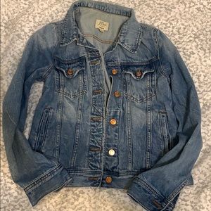 Small j crew denim jacket